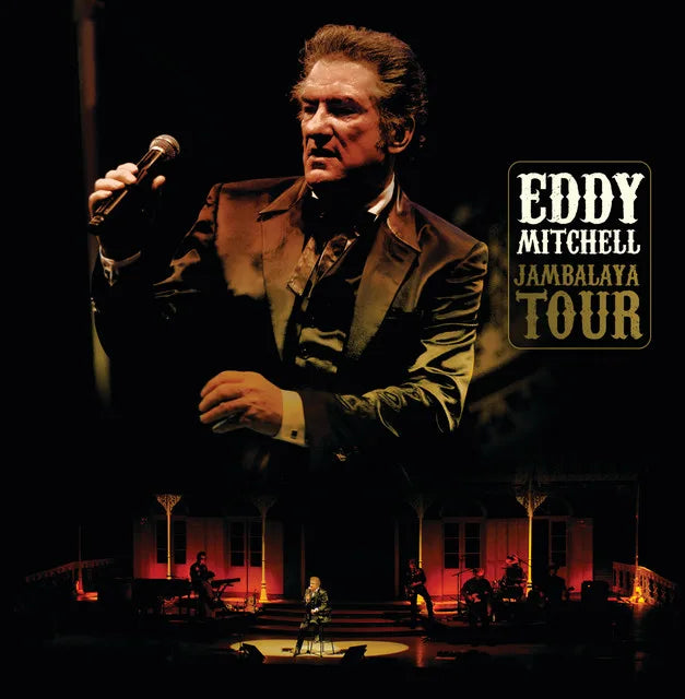 Music print | Eddy Mitchell - Jambalaya tour poster connecté