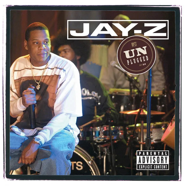 Music print | JAŸ-Z - Jay-Z Unplugged (Live On MTV Unplugged / 2001) poster connecté