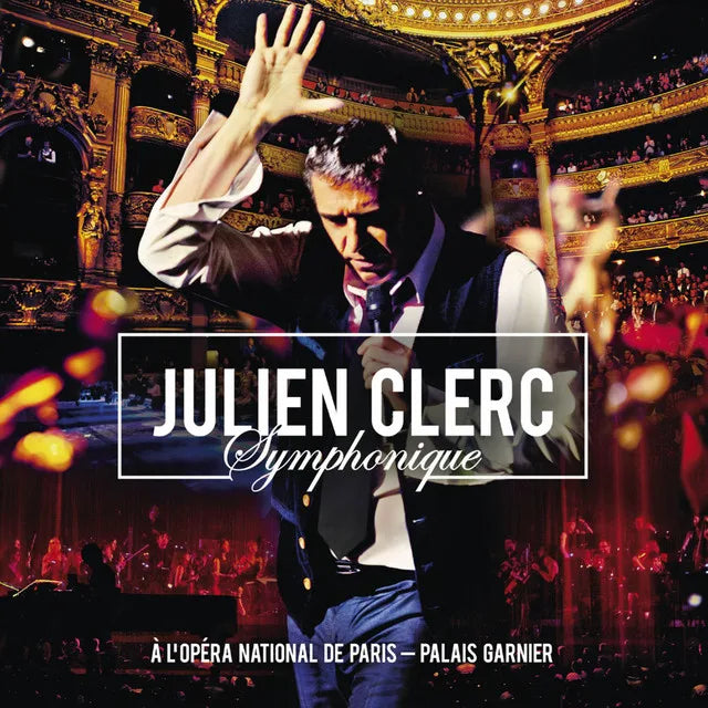 Music print | Julien Clerc - Julien Clerc Symphonique (Live à l’Opéra National de Paris, Palais Garnier, 2012) poster connecté