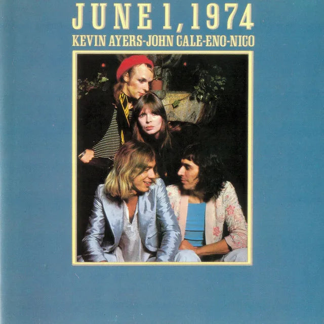 Music print | Brian Eno & John Cale & Nico & Kevin Ayers - June 1, 1974 (Live At The Rainbow Theatre / 1974) poster connecté