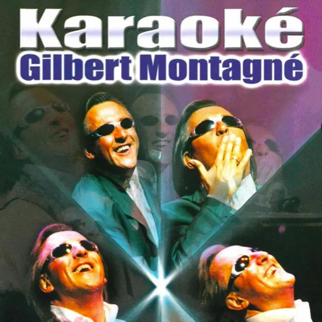 Music print | Gilbert Montagné - Karaoke (Ses Plus Grands Tubes) poster connecté