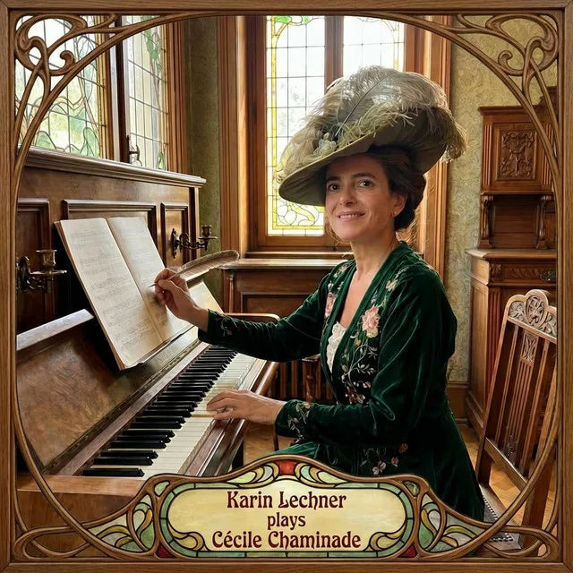 Music print | Cécile Chaminade & Karin Lechner - Karin Lechner Plays Cécile Chaminade poster connecté