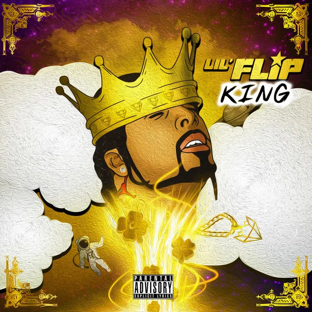 Music print | Lil' Flip - King poster connecté