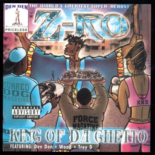Music print | Z-Ro - King of da Ghetto poster connecté