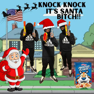 Music print | Yuno Miles - Knock Knock It's Santa Bitch