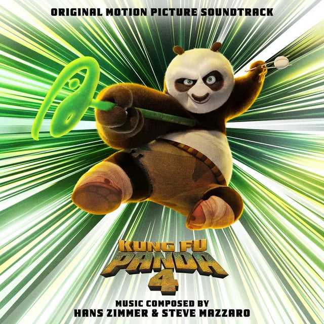 Music print | Hans Zimmer & Steve Mazzaro - Kung Fu Panda 4 (Original Motion Picture Soundtrack) poster connecté