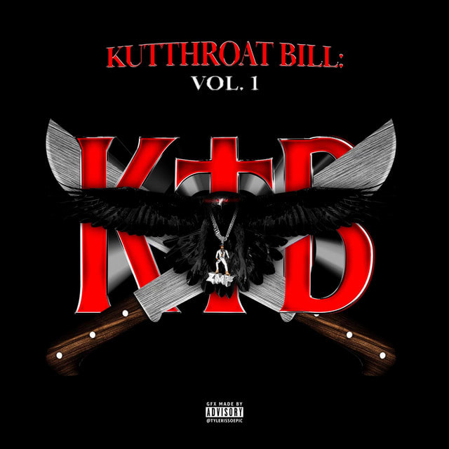 Music print | Kodak Black - Kutthroat Bill: Vol. 1 poster connecté