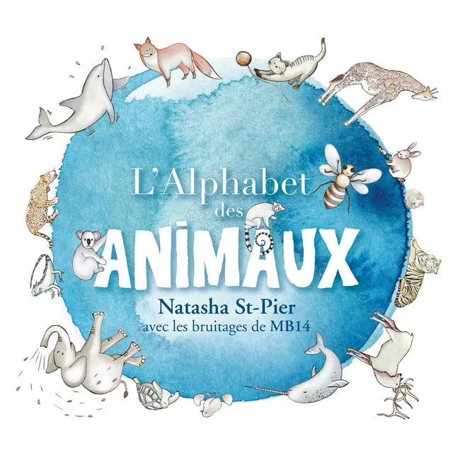 Music print | Natasha St-Pier - L’alphabet des animaux poster connecté