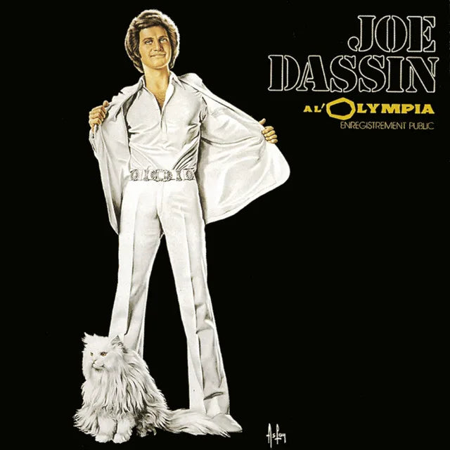 Music print | Joe Dassin - À l'Olympia (enregistrement public) poster connecté