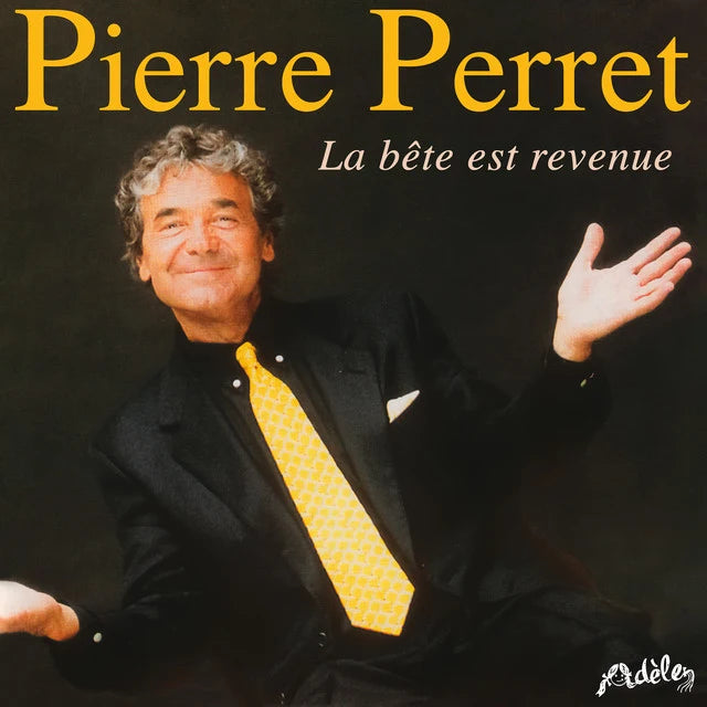 Music print | Pierre Perret - La bête est revenue poster connecté