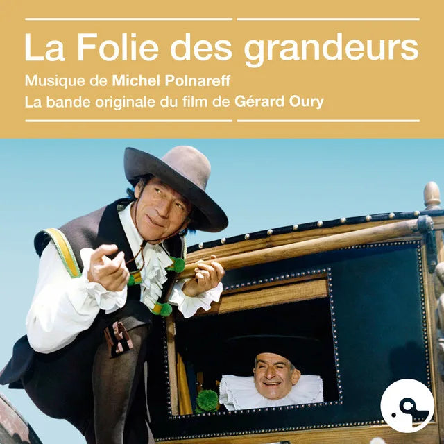 Music print | Michel Polnareff - La folie des grandeurs (Bande originale du film) poster connecté