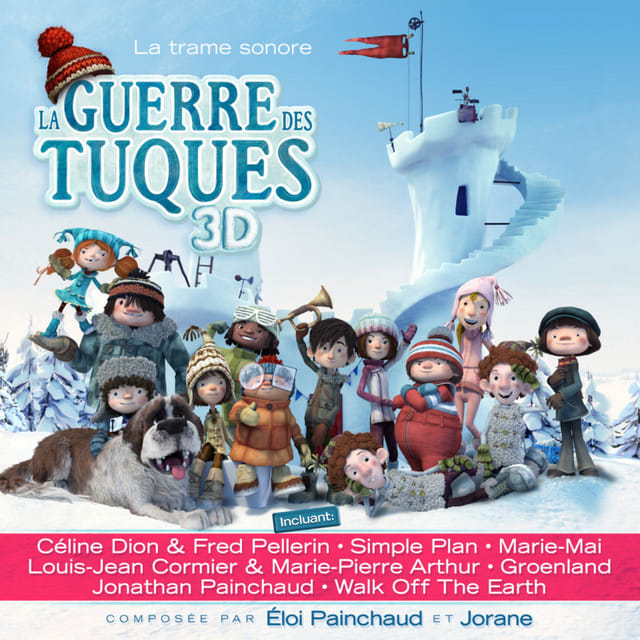 Music print | Eloi Painchaud & Jorane - La guerre des tuques 3D poster connecté