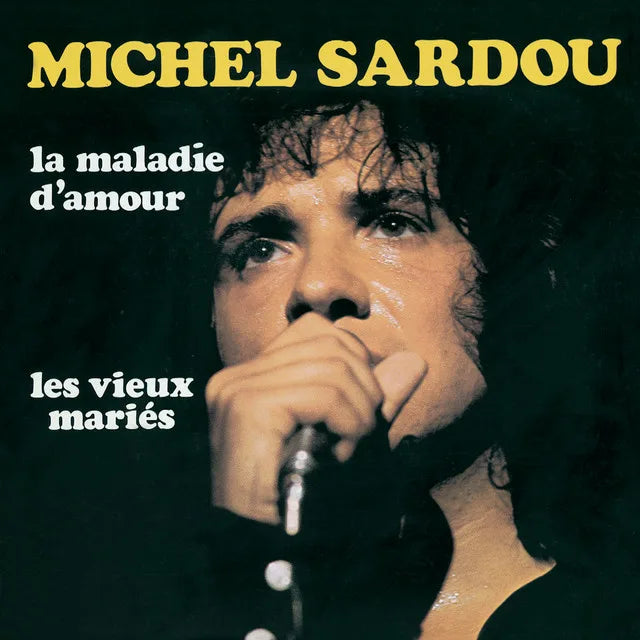 Music print | Michel Sardou - La Maladie D'Amour poster connecté
