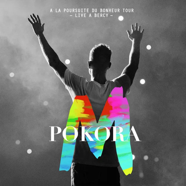 Music print | M. Pokora - À la poursuite du bonheur Tour [Live à Bercy 2012] poster connecté