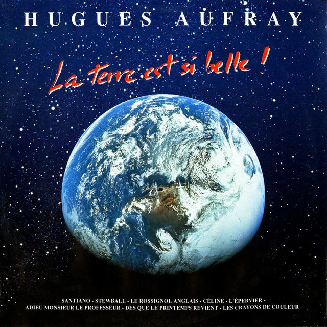 Music print | Hugues Aufray - La terre est si belle ! poster connecté