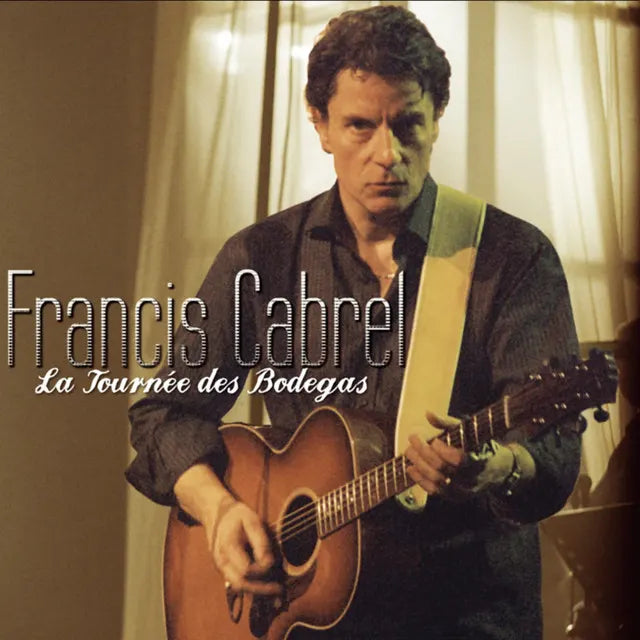 Music print | Francis Cabrel - La tournée des bodegas poster connecté