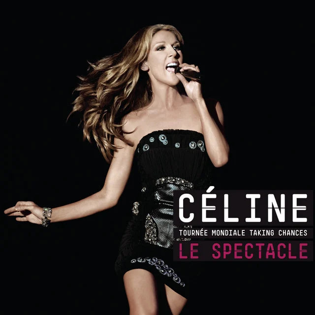 Music print | Céline Dion - La Tournée Mondiale Taking Chances LE SPECTACLE poster connecté
