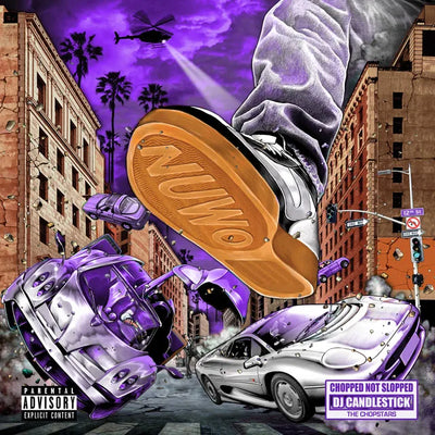 Music print | Brent Faiyaz & ISO Supremacy & DJ Candlestick - LARGER THAN LIFE (CHOPPED NOT SLOPPED)