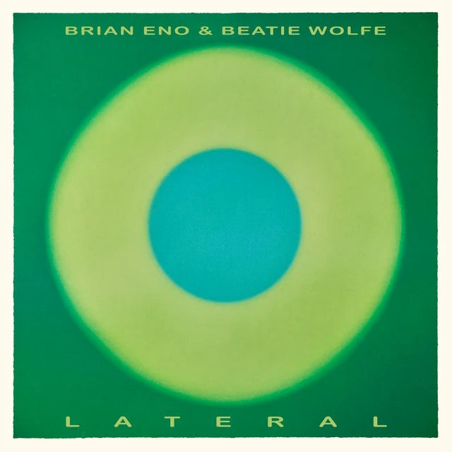 Music print | Brian Eno & Beatie Wolfe - Lateral poster connecté