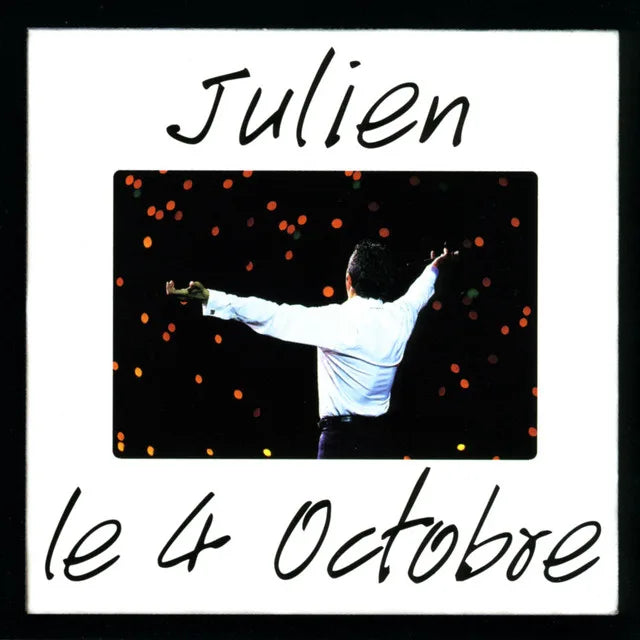 Music print | Julien Clerc - Le 4 octobre poster connecté