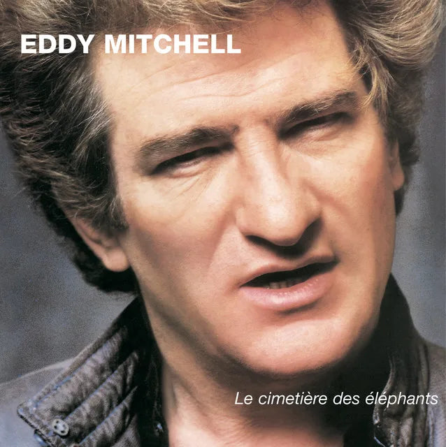 Music print | Eddy Mitchell - Le Cimetiere Des Elephants poster connecté