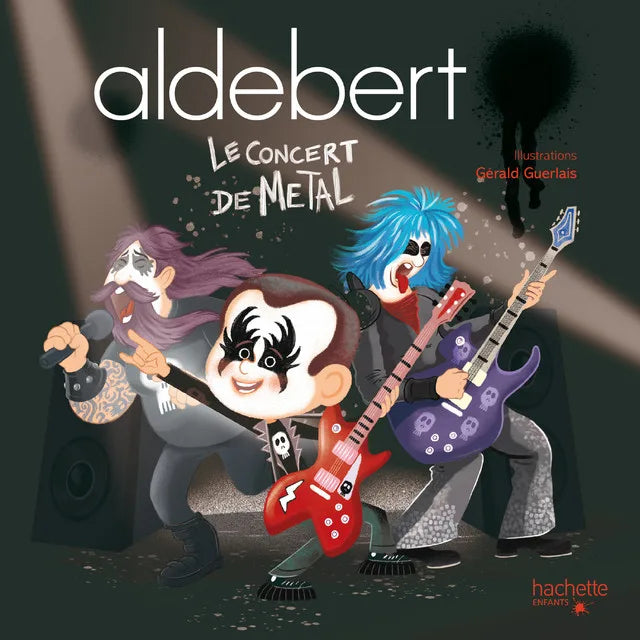 Music print | Aldebert - Le concert de Metal poster connecté