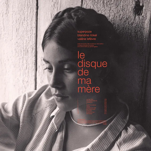Music print | Superpoze & Blandine Rinkel - Le disque de ma mère poster connecté