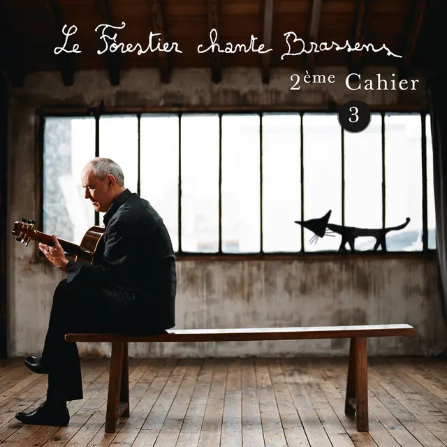 Music print | Maxime Le Forestier - Le Forestier chante Brassens Cahier 2 - Vol 3 (Live) poster connecté