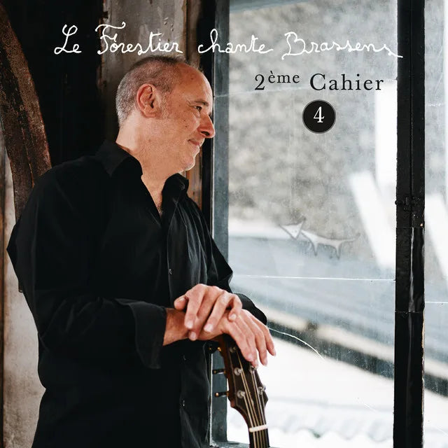 Music print | Maxime Le Forestier - Le Forestier chante Brassens Cahier 2 - Vol 4 (Live) poster connecté