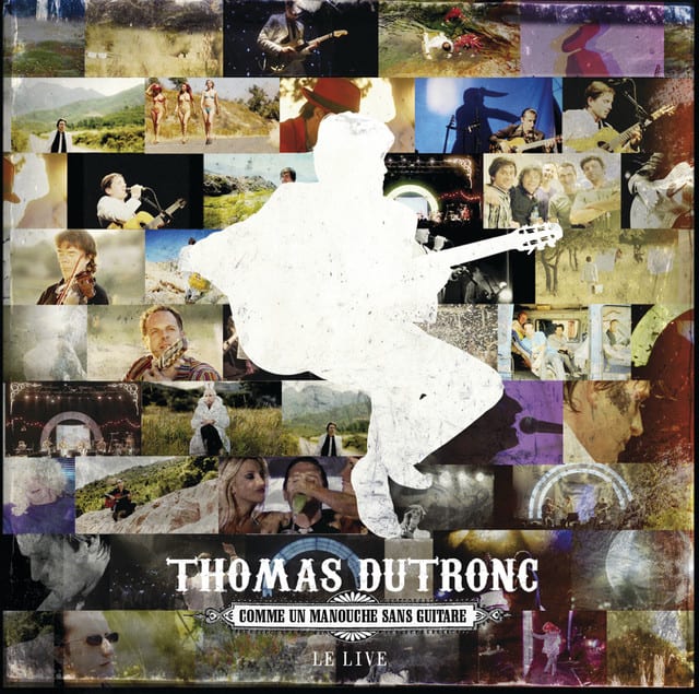 Music print | Thomas Dutronc - Le Live-Comme Un Manouche Sans Guitare poster connecté