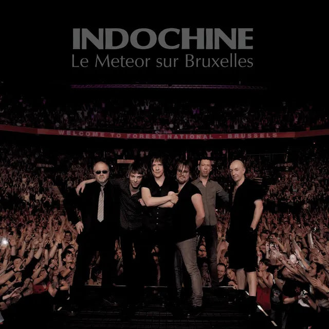 Music print | Indochine - Le Meteor sur Bruxelles (Live) poster connecté