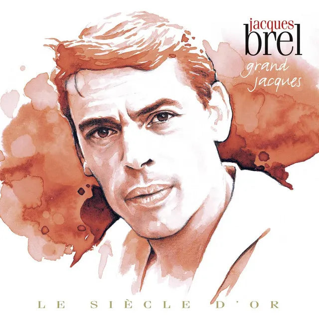 Music print | Jacques Brel - Le Siècle d'Or: Grand Jacques poster connecté