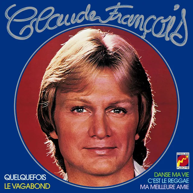 Music print | Claude François - Le vagabond poster connecté