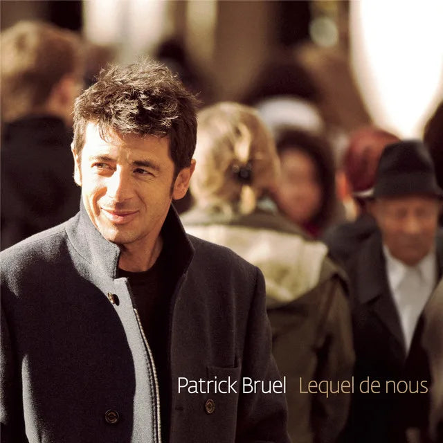 Music print | Patrick Bruel - Lequel de nous poster connecté