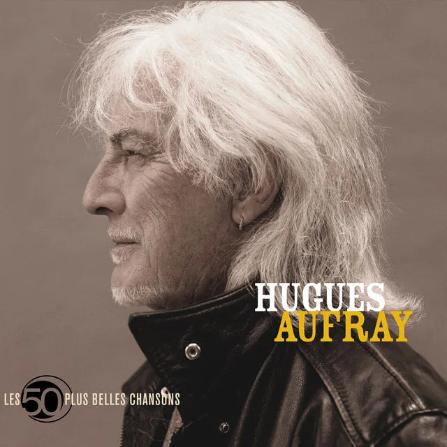 Music print | Hugues Aufray - Les 50 + Belles Chansons De Hugues Aufray poster connecté