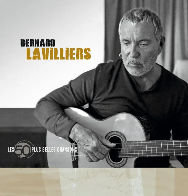 Music print | Bernard Lavilliers - Les 50 Plus Belles Chansons De Bernard Lavilliers poster connecté