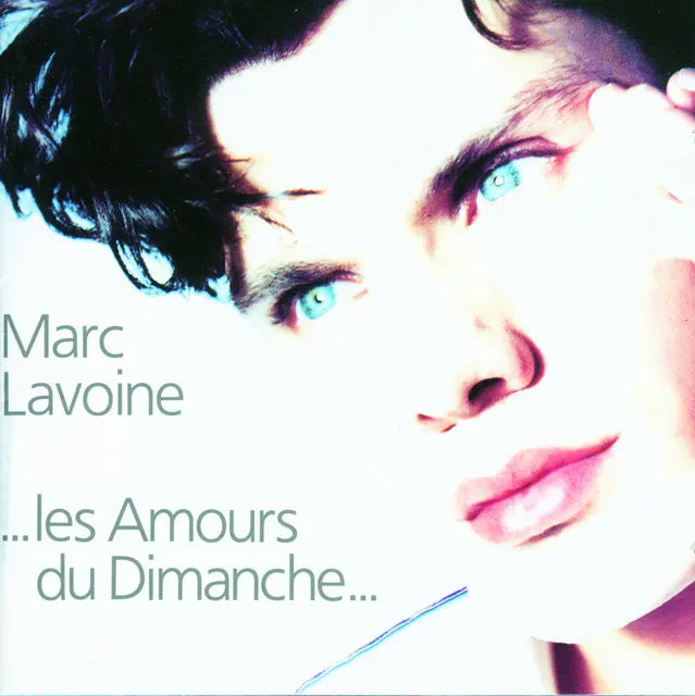 Music print | Marc Lavoine - Les amours du dimanche poster connecté