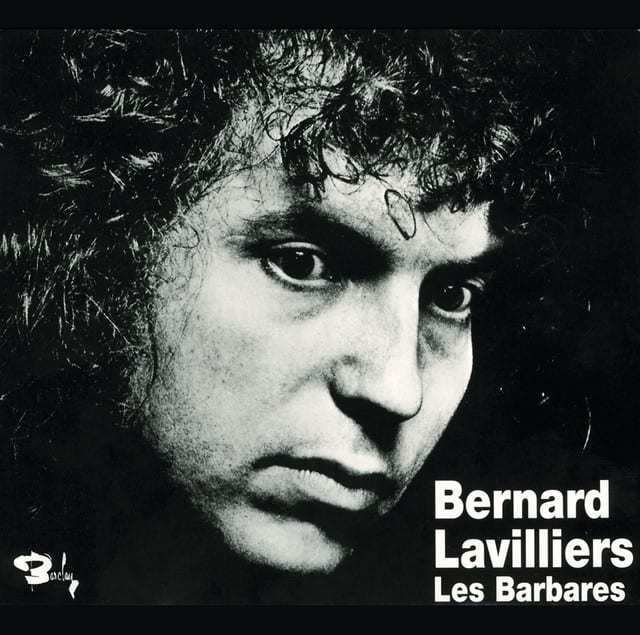 Music print | Bernard Lavilliers - Les Barbares poster connecté