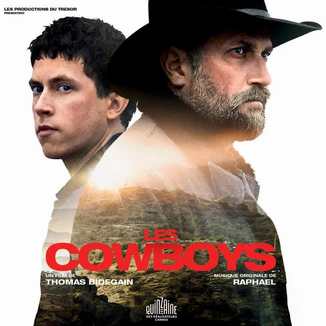 Music print | Raphaël - Les cowboys (Bande originale du film) poster connecté