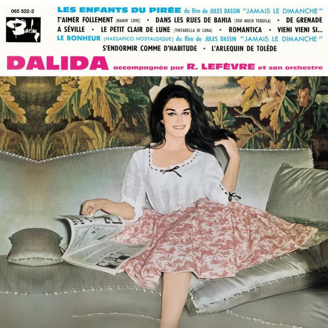 Music print | Dalida - Les enfants du Pirée poster connecté