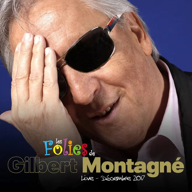 Music print | Gilbert Montagné - Les folies (Live) poster connecté