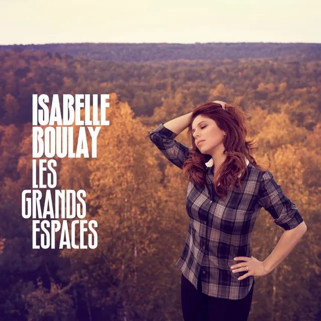 Music print | Isabelle Boulay - Les grands espaces poster connecté