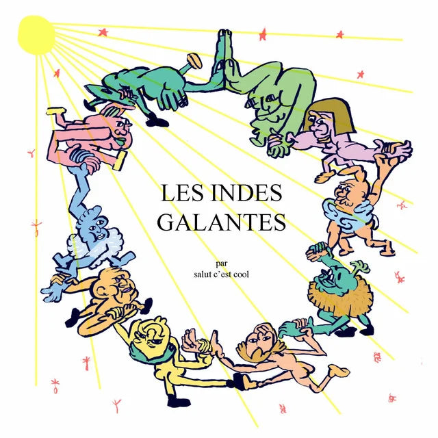 Music print | Salut C'est Cool - Les indes galantes poster connecté
