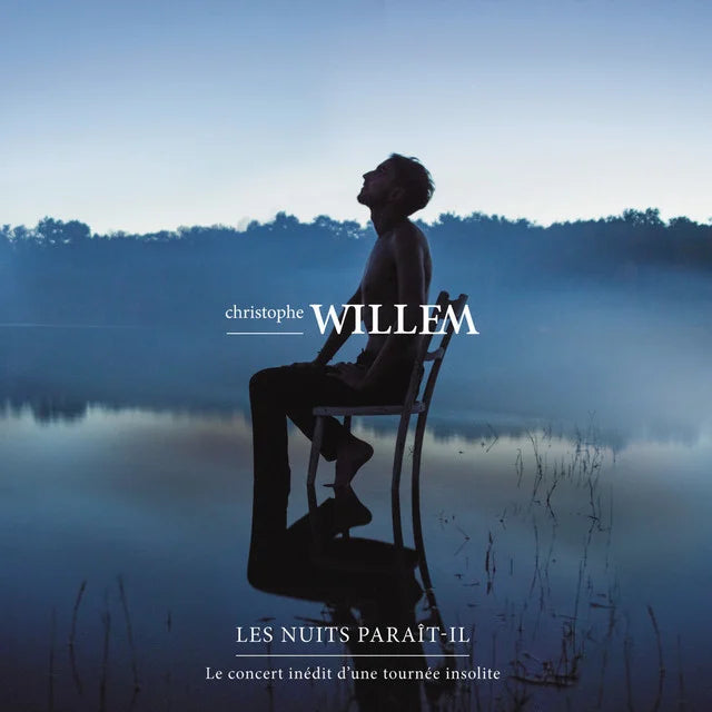 Music print | Christophe Willem - Les nuits paraît-il (Le concert inédit d'une tournée insolite) [Live] poster connecté