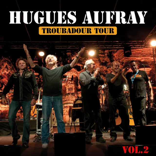 Music print | Hugues Aufray - Les plus grandes chansons, vol. 2 (Troubadour tour) poster connecté