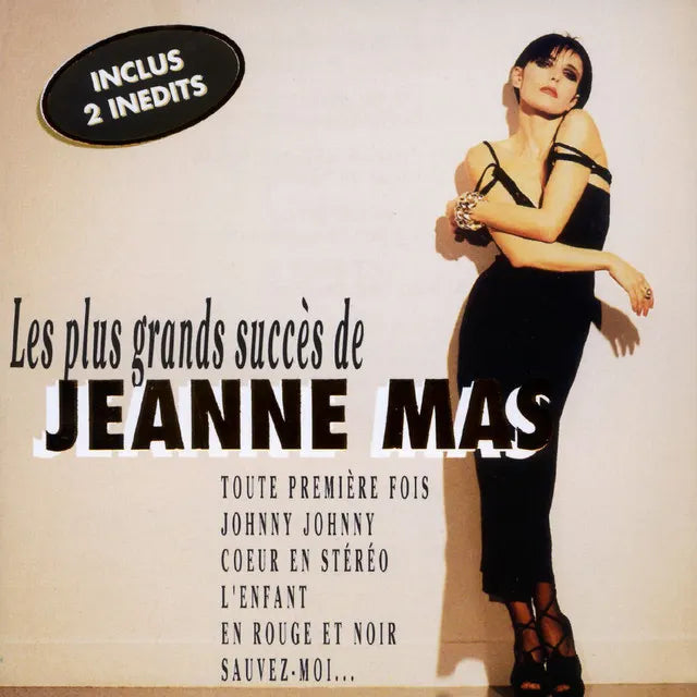 Music print | Jeanne Mas - Les plus grands succès de Jeanne Mas poster connecté