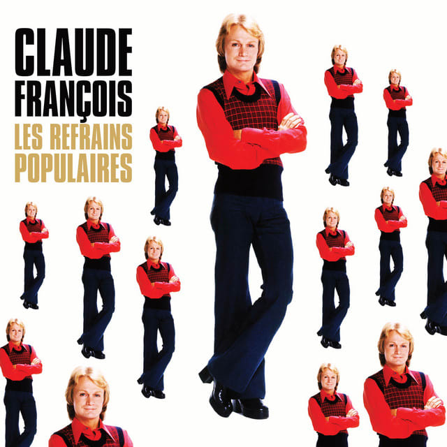 Music print | Claude François - Les refrains populaires poster connecté