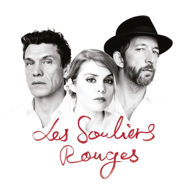 Music print | Marc Lavoine & Cœur De Pirate & Arthur H - Les souliers rouges poster connecté