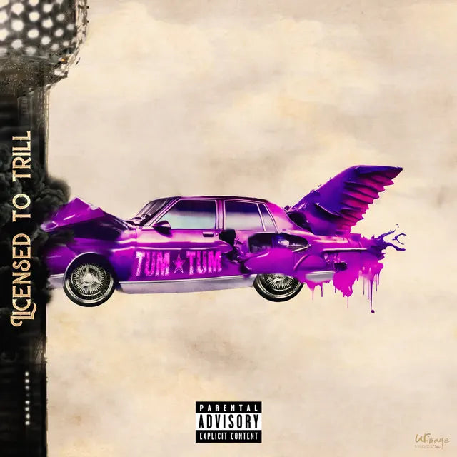Music print | Tum Tum - Licensed To Trill poster connecté