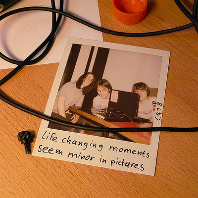 Music print | C418 - Life Changing Moments Seem Minor in Pictures
